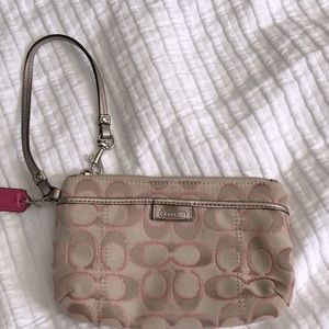 Coach wristlet